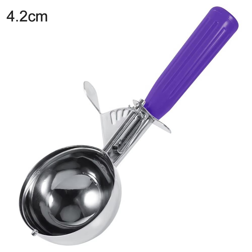 Handle Ice Cream Scoops Watermelon Fruit Mash Spoon New Kitchen Tool