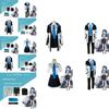 Tendou Alice Cosplay Costume Set For Women And Men