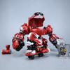 B.Duck Hiphop Duck 21cm Mecha Model Kit Coke Theme Anime Action Figure With Water Decals Easy Assembly Toy Desktop Ornament Gift