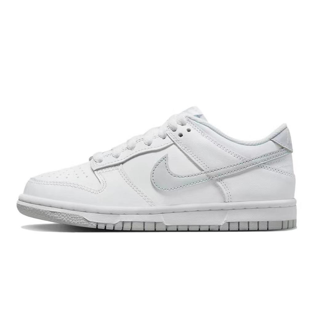 Nike Dunk 811 Manufacturing, Love Of A Lifetime, Special Shoe Box Low Top Skateboard Shoes GS White Silver DH9765-102(Team80-S-BOX)