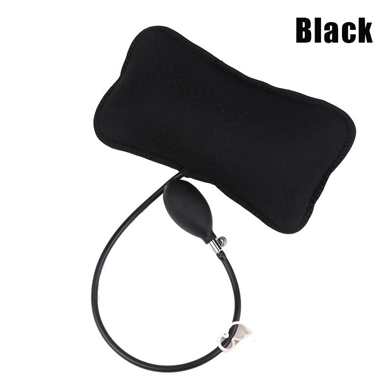 Inflatable Lumbar Support Cushion Portable Neck Shoulder Posture Correct Massage Pillows Orthopedic Design For Back Pain Relief