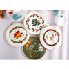 DIY Crafts Christmas Pattern Elk Embroidery Embroidery Starter Kit Merry Christmas Cross Stitch