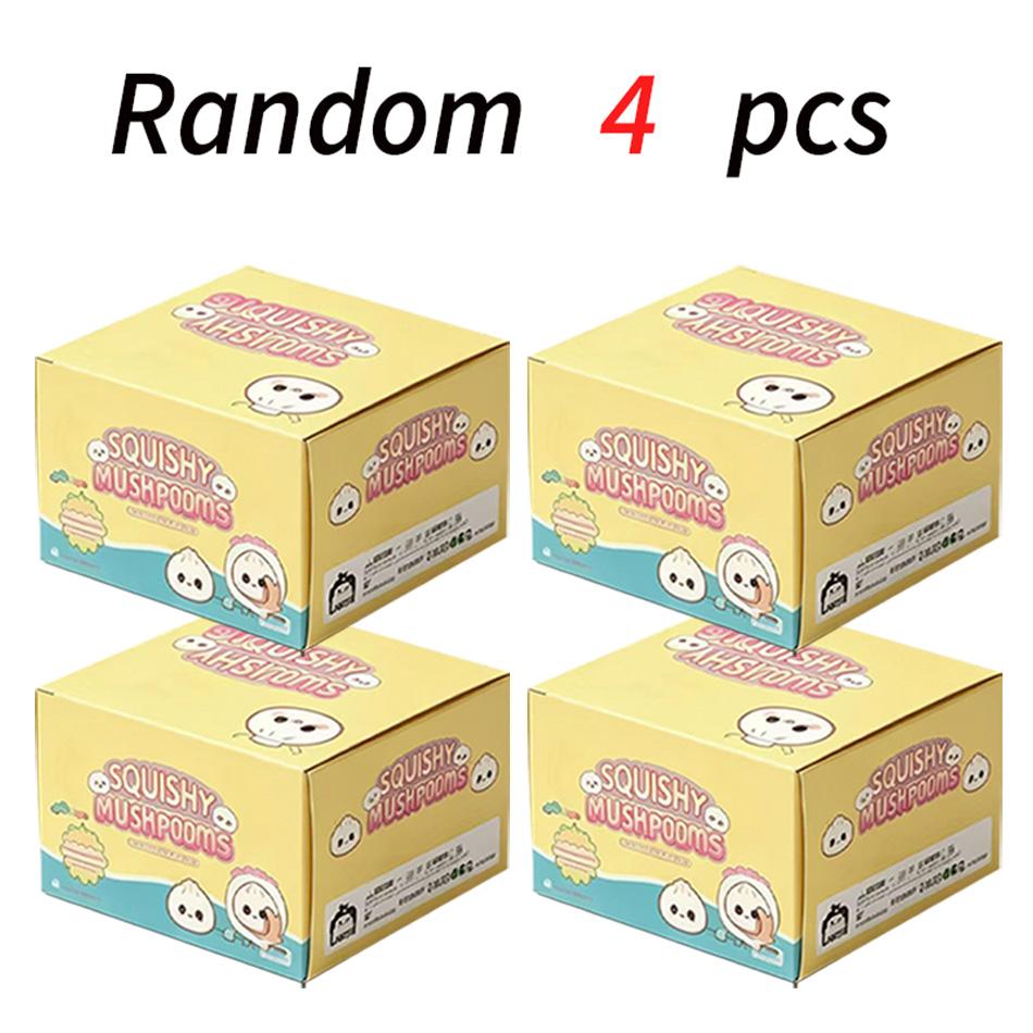 Simulation Dumpling Squishies Blind Box Plush ToyAnimated Characters Mysterious Surprise Box Keychain Children' Gift