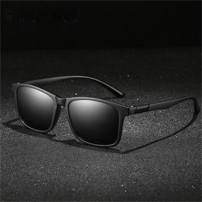 Klasik Retro Erkek Sürüş Polarize Güneş Gözlüğü TR90 Malzeme Ultra Hafif Gözlük Moda Kadın Güneş Gözlükleri UV400