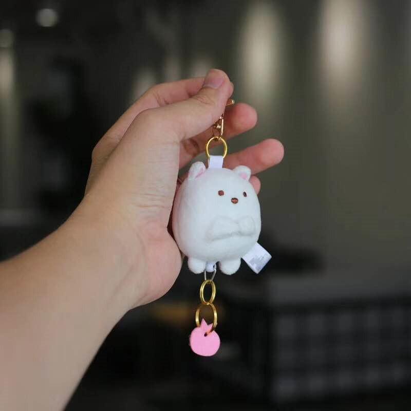 Sumikkogurashi Anime Accessories Pendant Series Kawaii Banana Cat Polar Bear Lizard Green Penguin Tonkatsu Plush Doll Xmas Gift