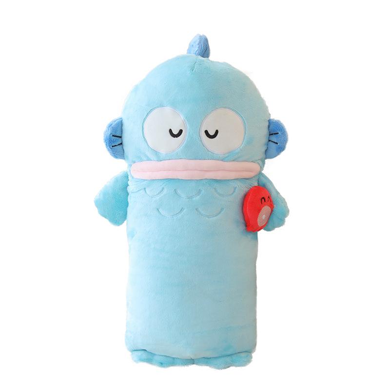 Sanrio Hangyodon Plush Toy Cuddly Hangyodon Stuffed Doll Plushies Hangyodon Fish Throw Pillow Cushion Birthday Girl Gifts