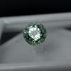 Natural Bluish Green Sapphire Loose Gemstone Montana 10 Ct Round Cut September Birthday Birthstone