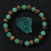 Tiger's Eye Stone Green Bracelet Women's Jewelry Handmade Beaded Bracelet with Hanfu