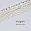 Hairdressing Ruler & Size Comb - 21cm Student Practice Haircutting Tool