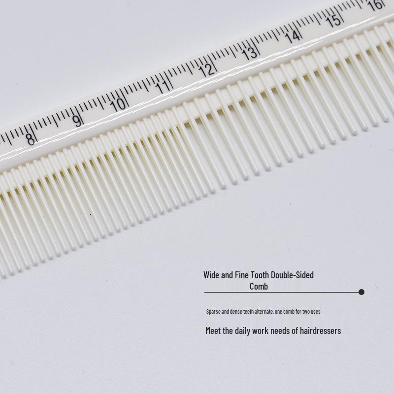 Hairdressing Ruler & Size Comb - 21cm Student Practice Haircutting Tool