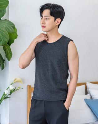 [AONE] Men's Fleece-lined Wool Muscle Running Undershirt 77154 [Shipped from Korea] 100% Authentic