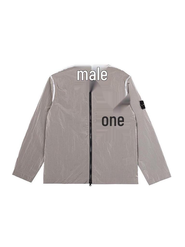 Unisex Lightweight Softshell Jacket - Nylon, Casual, Zipper, Functional Workwear for Spring/Autumn