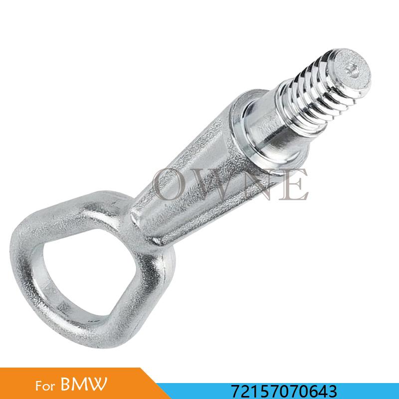 Tools Trailer Hook Towing Eye Hook Part 72157070643 For BMW 1 3 5 6 7 Series X3 X5 X6 Z4 MINI R55 R58 R56 R59 E87 E82 E90 E92