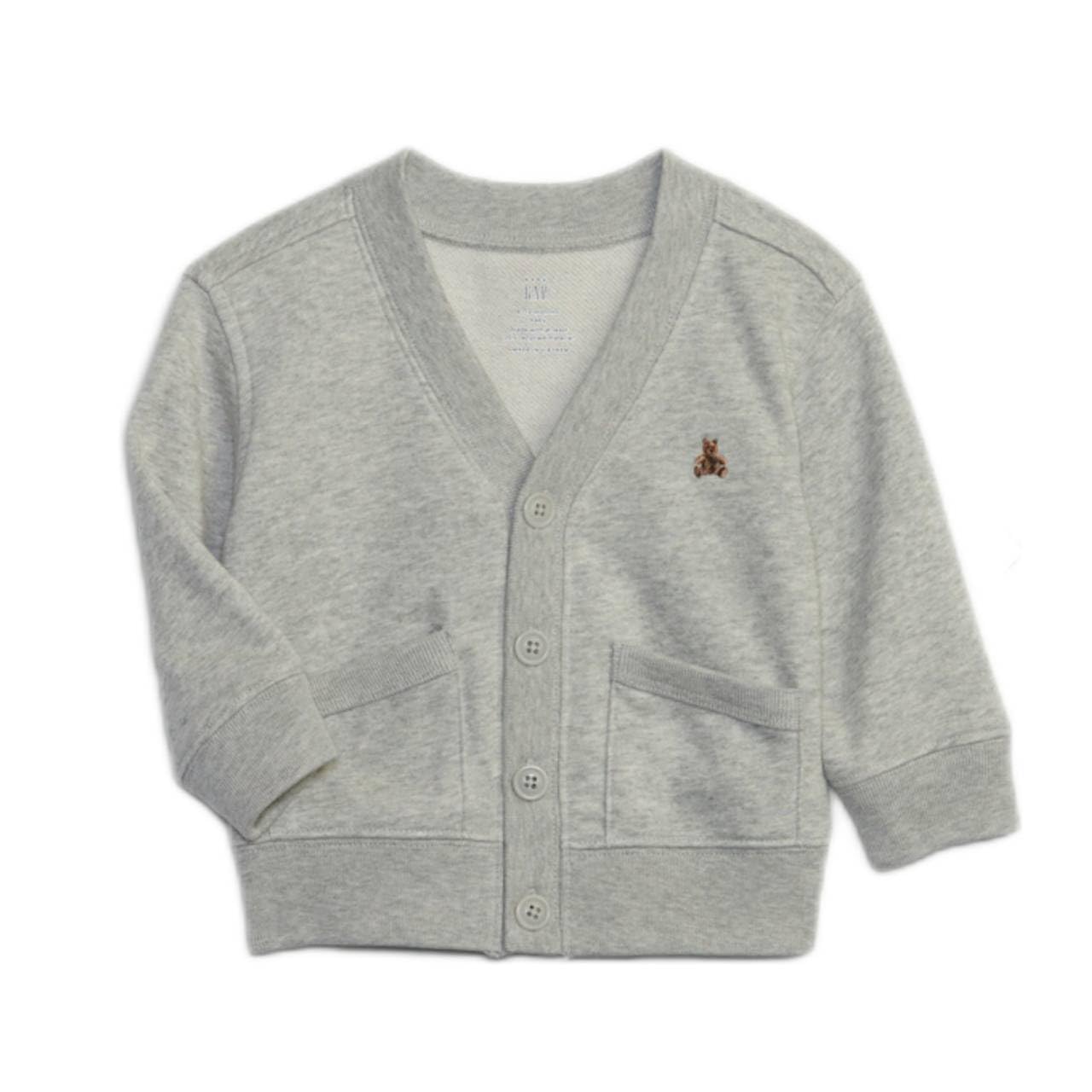 

GAP GAPBABY Brannan Size Cardigan, Baby/Kids Top, Gray/Navy, Boys (JP, 105, Gray) серый