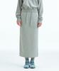 REST&RECREATION Sweat Maxi Skirt - Gray