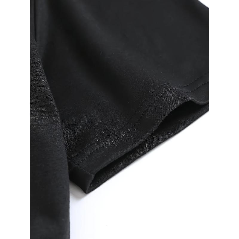 European Size Elegant Women'S Shirt, Christmas, Ladies' Graphic T-Shirt - Short Sleeves, Round Neck, Featuring Leopard And Zebra Print Letter Designs