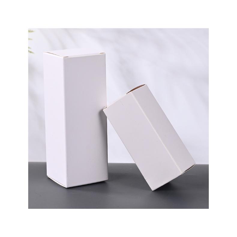 Custom White Card Paper Box for Cosmetics and Gifts - In Stock