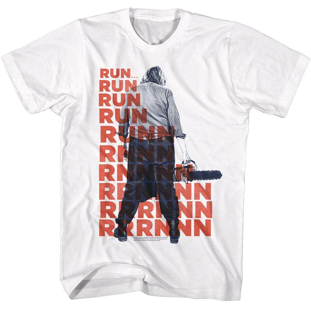 Texas Chainsaw Massacre Run Movie Shirt S