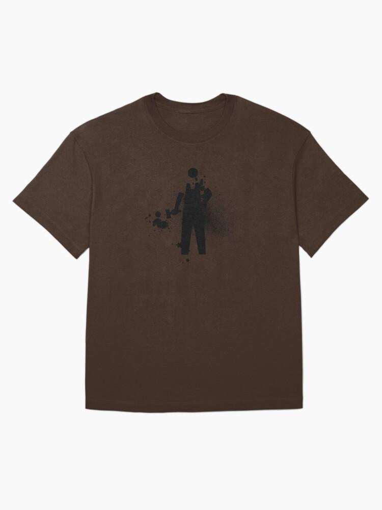 Work Hard Übergroßes T-Shirt
