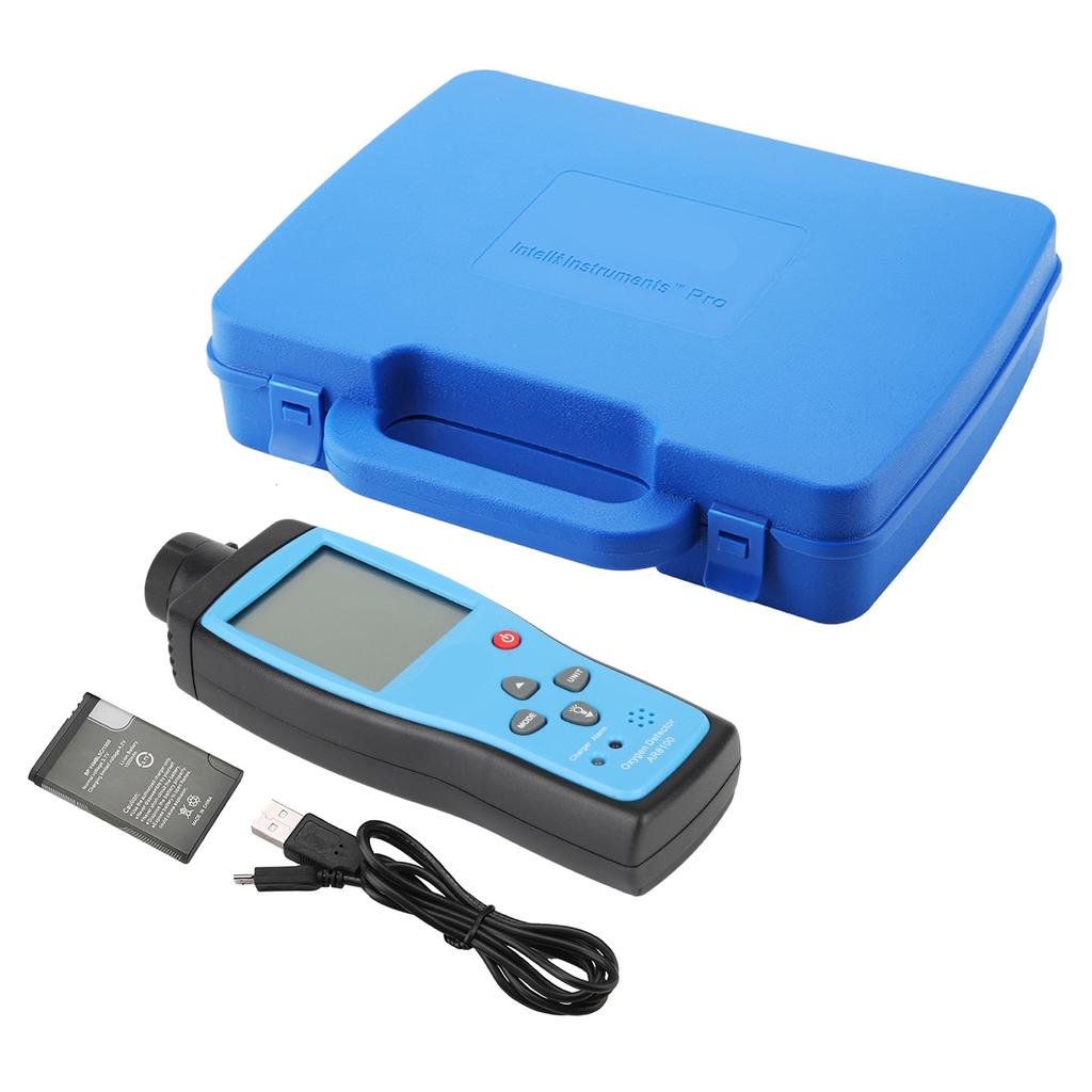AR8100 Handheld O2 Meter Rechargeable Oxygen Detector for Outdoor Industry 100?240V