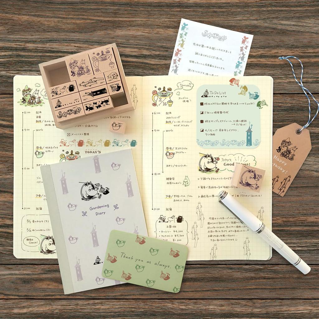 Beverly Moomin Stamp Set SOH-012