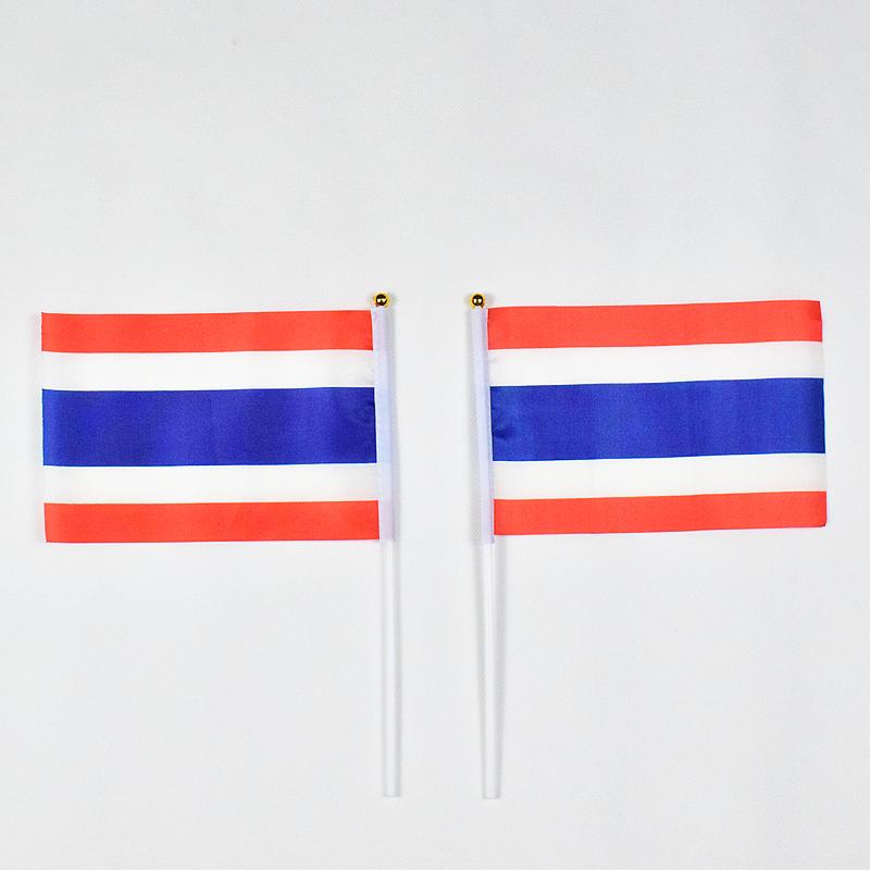 Thailand 10pieces of 14*21 Cm Hand-waving Flags