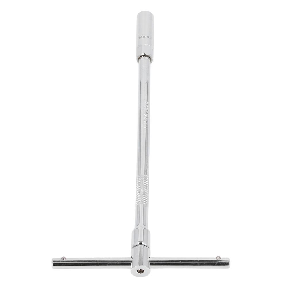 Sparking Plug Disassembly Tool Set Cr V Steel Sparking Plug Extractor Set with 14mm Socket 3/8 Inch 