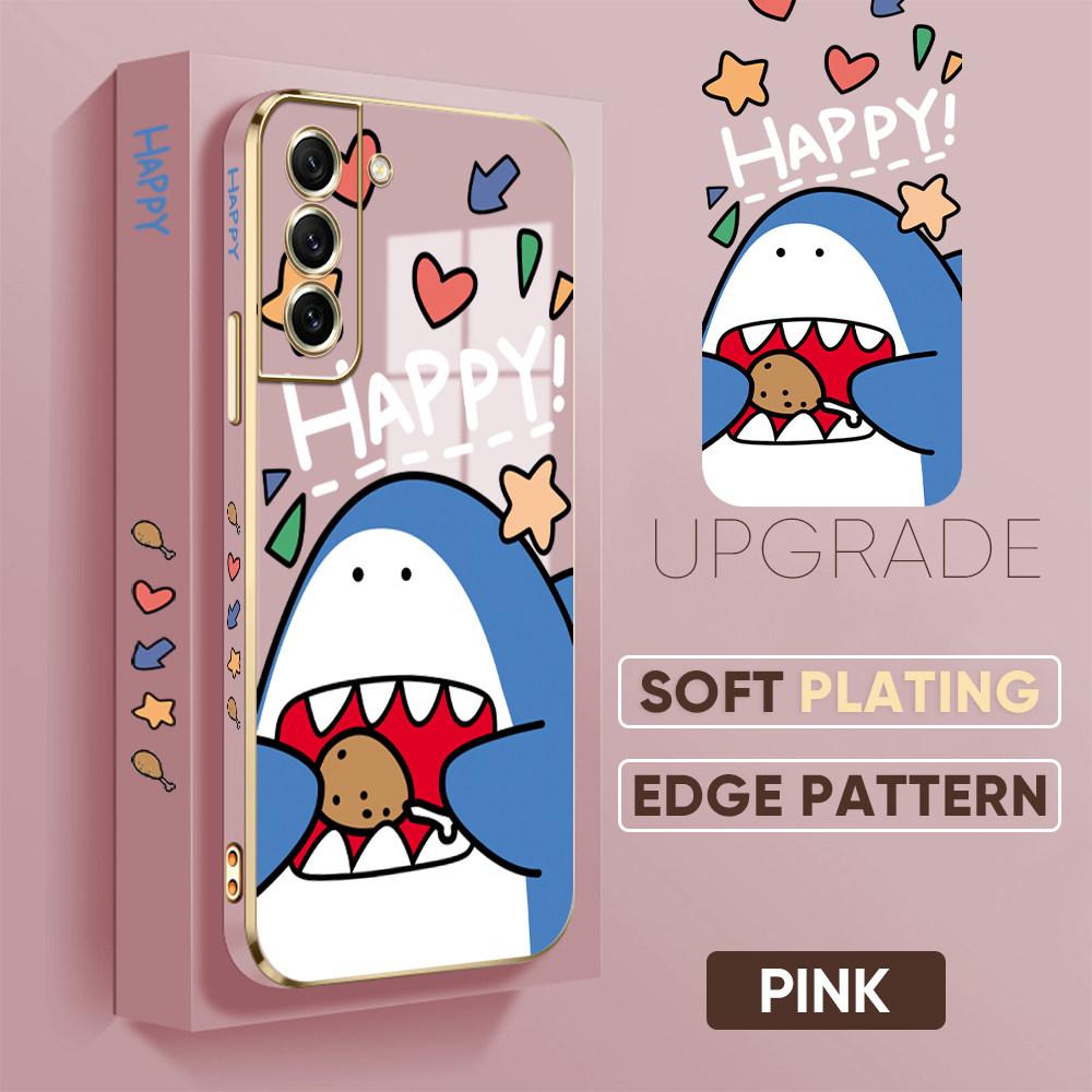 Colorful Printing Patterns Square Edge Pattern Casing Plated Phone Shell Luxury Plating Soft Phone Case for iPhone Motorola Moto OnePlus Samsung