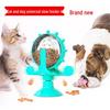 Pet Toys: Small Puppy Teaser & Cat Slow Feeder Windmill