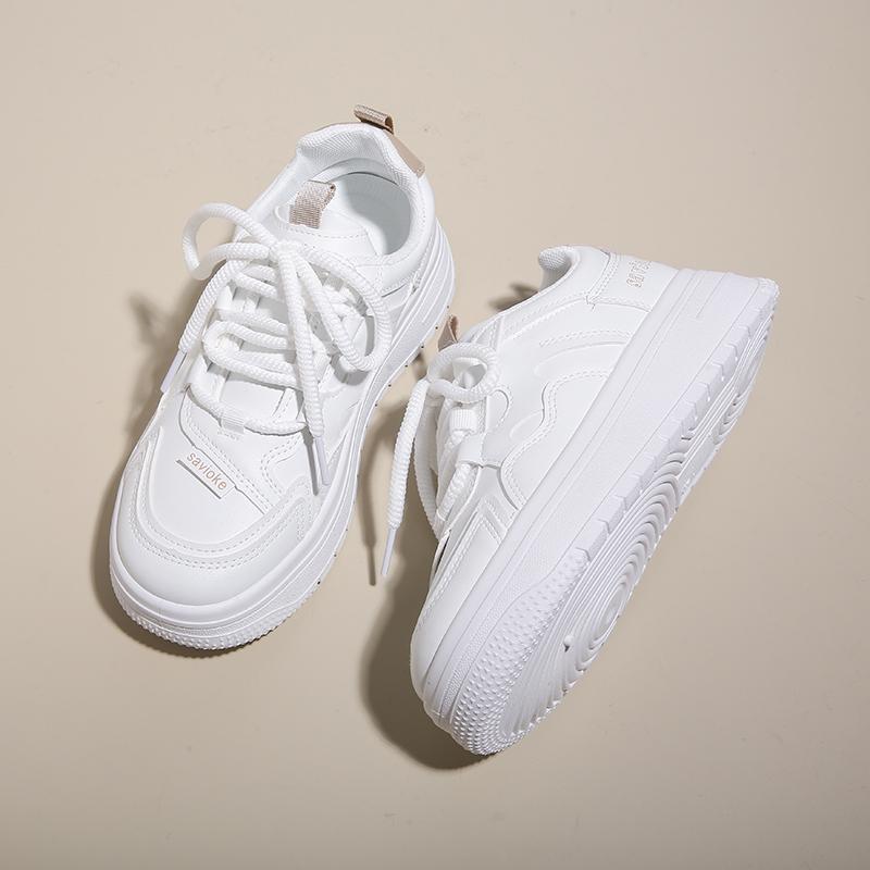 Fashion Platform Sports Shoes Woman Fashion Ventilated Sweet Platform Sneakers Korean Style Versatile Casual Female Shoes