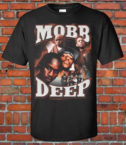 Mobb Deep 90s Style Bootleg Vintage Rap Hip Hop T shirt Queen S