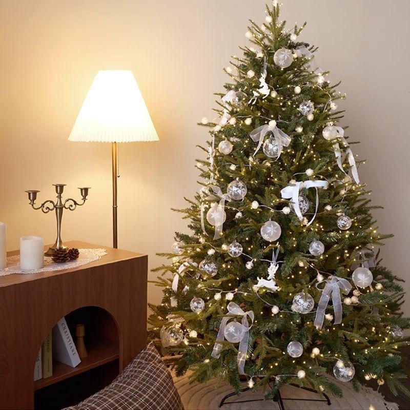 Cross-border LED Firecracker Copper String Lights, Green Wire, Indoor/Outdoor Holiday Decorative Christmas Fairy Lights.