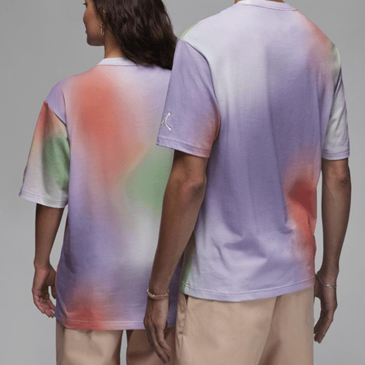 New Jordan x J Balvin FW23 Drop Shoulder Sleeve T Shirt Unisex Light Purple FJ6142-630