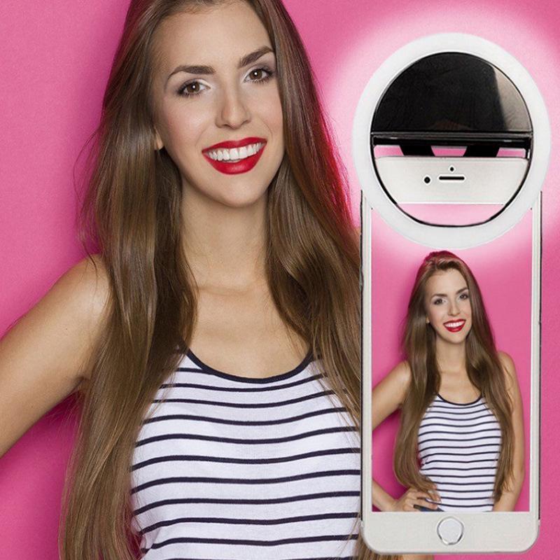 Special Offer: RK12 Selfie Ring Light for Phones - Clip-on LED for Livestreams & Photos