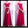 Toa Soa Long Night Work Maxi 01 Dress, Women's, Hostess, Hostess, Cocktail, Outfit, Dress, Flared, Off-the-Shoulder (Size - M, Red)