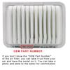 Car Sport High Flow Air Filter Fits For Nissan Altima Teana Lulan Cima 2.5L 2013-2018 Accessories Cold Air Intake Filters