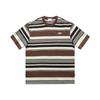Retro Striped Short-sleeved T-shirt for Men's Summer New Loose Round Neck Half-sleeved Casual Base Shirt