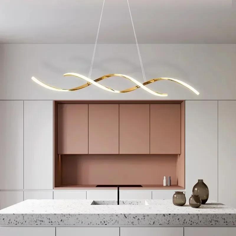 Modern LED Pendant Lights for Living Dining Room Suspension Luminaire Restaurant Ceiling Chandelier Indoor Lighting Fixture
