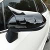 black OX Horn Car Rearview Mirror Cover Trim For Toyota Corolla -2026