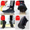 Labor Insurance Shoes Men's Protective Shoes Deodorant, Smash-proof and Puncture-proof Steel Baotou Safety Shoes