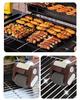Kabellose Edelstahl-Grillbürste - Lebensmittelgeeigneter Rollenreiniger