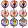 9pcs Princess Themed Balloons 18'' Colorful Balloons Birthday Party Decoration
