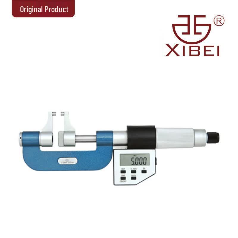High-Precision Digital Jaw Micrometer 0-25mm Range