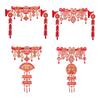 2025 Chinese New Year Decorations Traditional Snake Year Hanging Ornament for Front Door Bedroom Background Store Balcony
