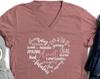 Camisa V-neck de Tia, Camisa Vida de Tia, Camisa de Dia das Mães para Tia, Presente para Tia, Camisa de Tia, Camisa Melhor Tia de Sempre, Presente de Aniversário Tia