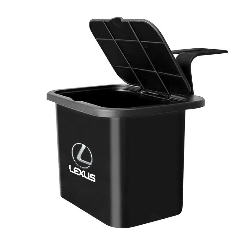 Car Hanging Trash Bin Seat Back Storage Box Phone Holder Hook For Lexus CT ES LS GS IS HS LF-30 NX RX UX GX LX LM LC RC RCF SC