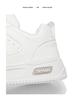 Men's Versatile White Summer Sneakers: Breathable Casual Thick-Soled Sports Shoes