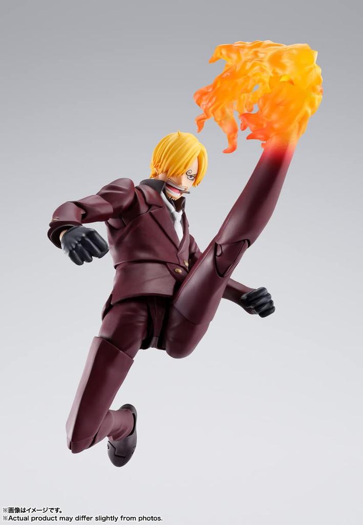 TAMASHII NATIONS ONE PIECE Sanji Onigashima Invasion 150mm painted movable figure S.H.Figuarts - - Approx. ABS&PVC