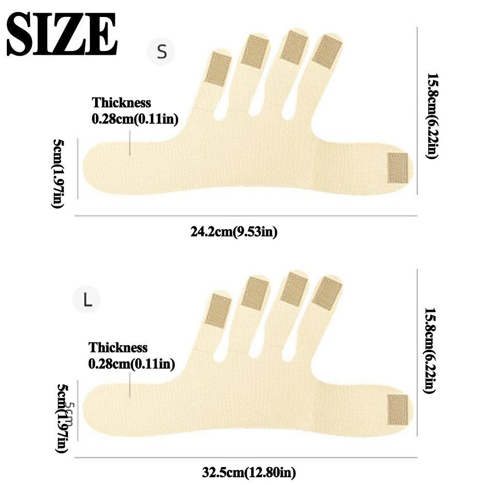 2pcs Lightweight Finger Brace Compression Splint-ring Tape Finger Support  Tendinitis