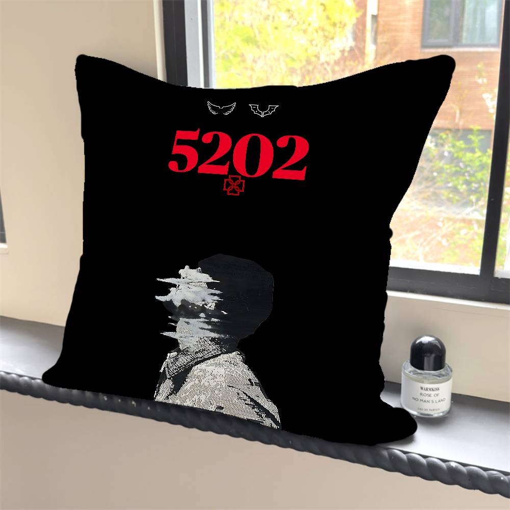 1PC Rapper D-Duki Pillow Case Square  Bedroom Sofa Leisure Comfort Cushion Car Home Decoration